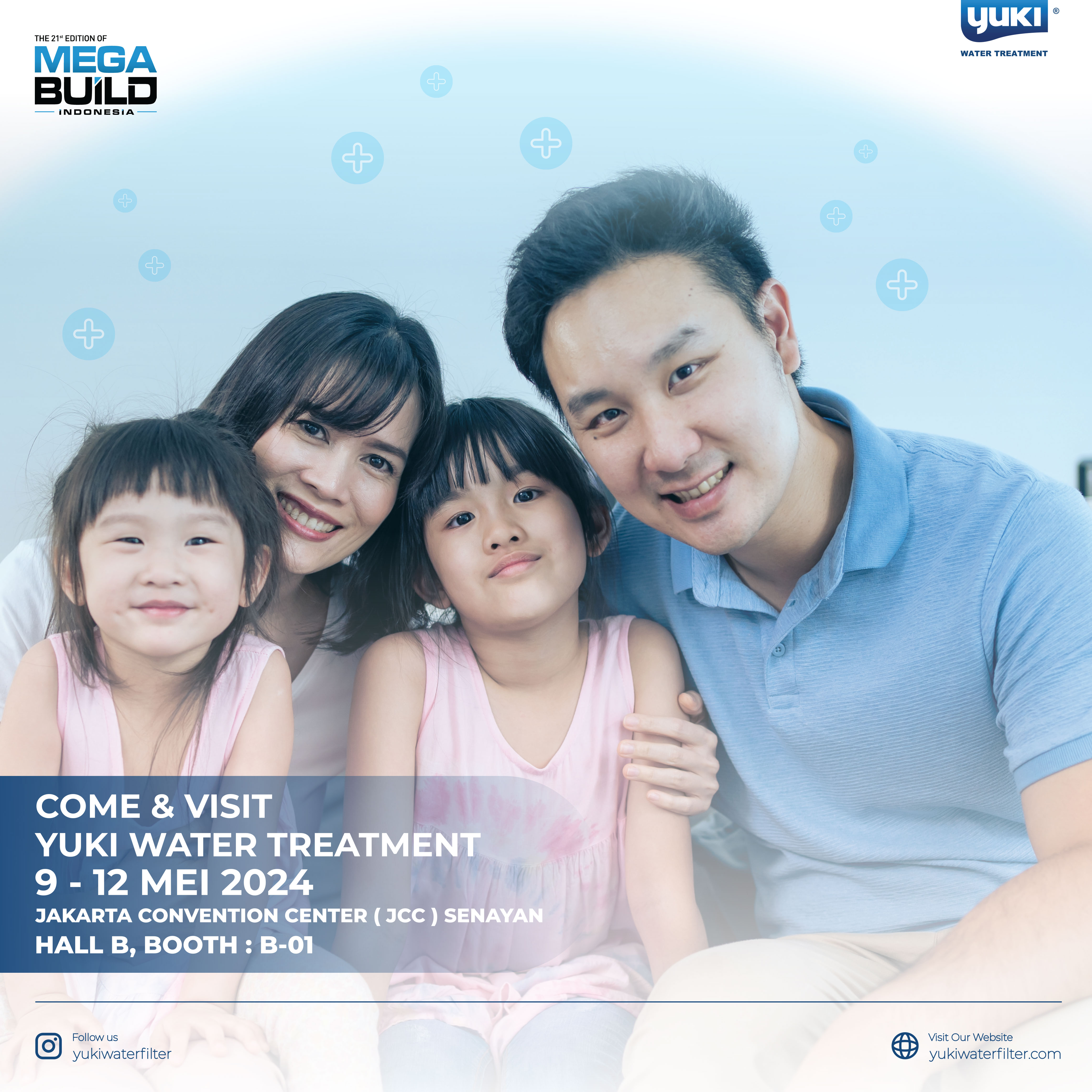 YUKI Water Treatment at MEGABUILD INDONESIA EXPO 2024