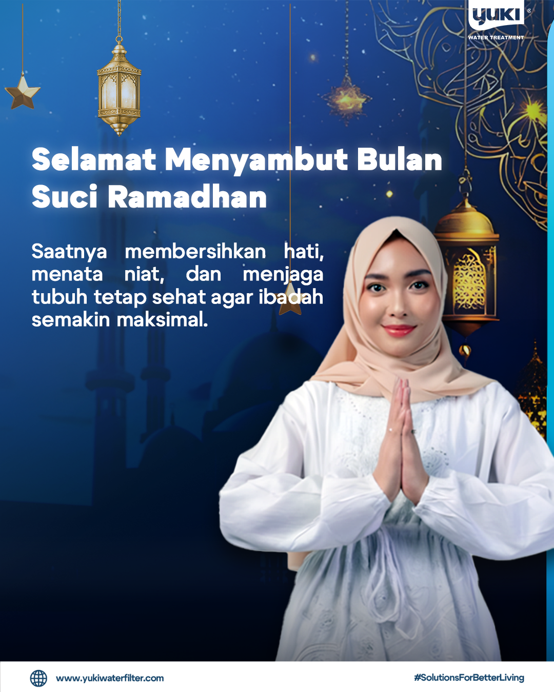 Menyambut bulan suci Ramadhan