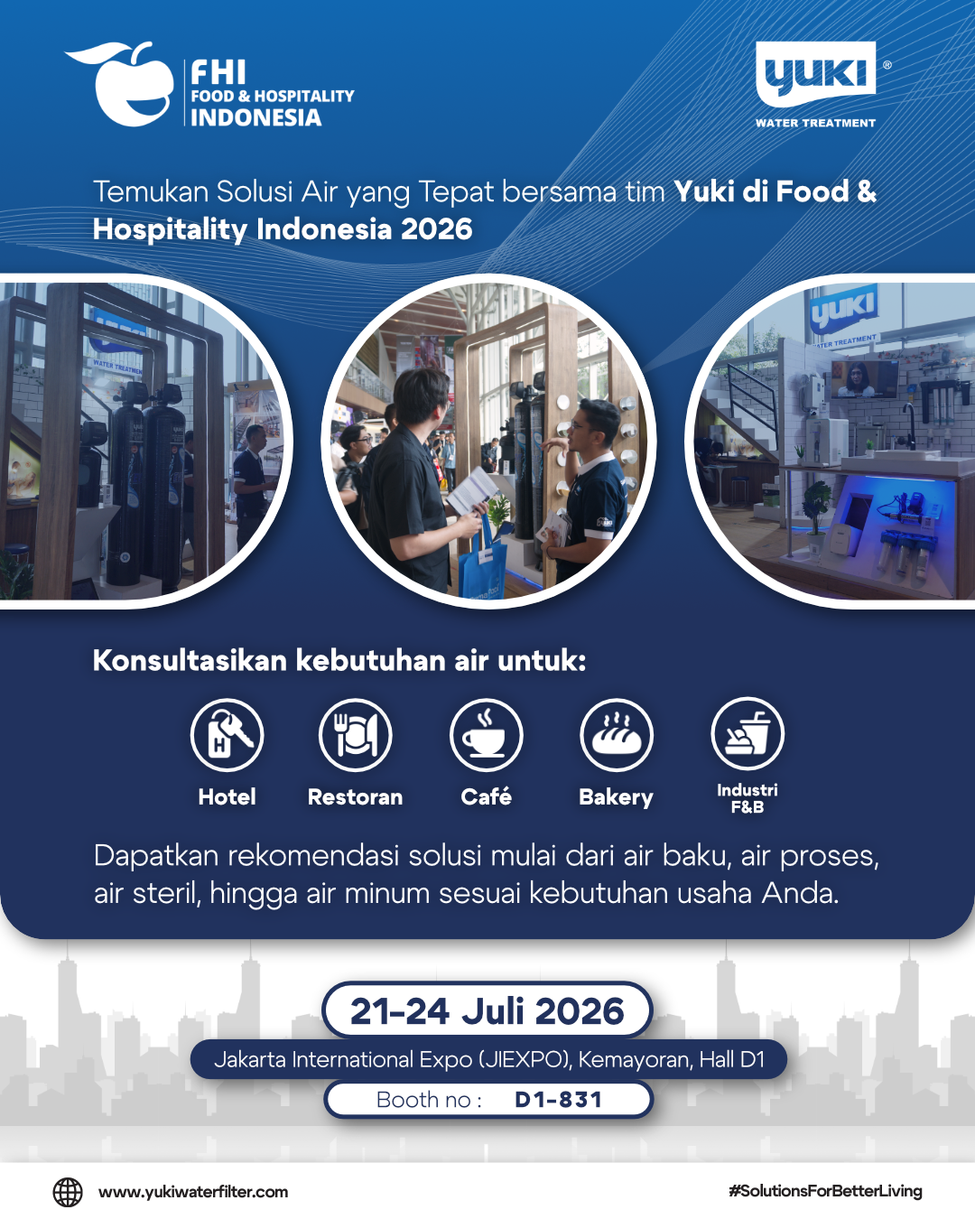 YUKI Water Treatment at FHI 2026