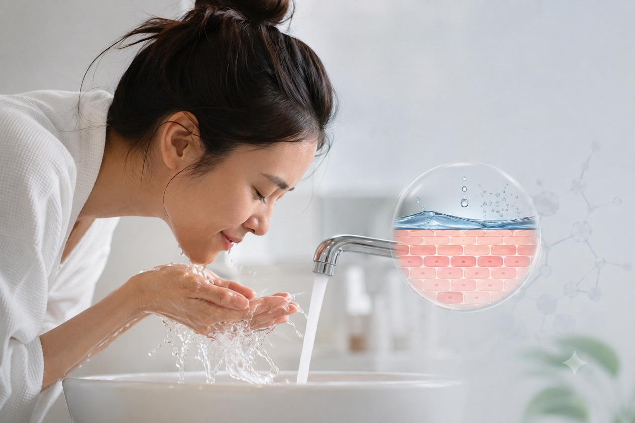 Pengaruh kualitas air terhadap skin barrier